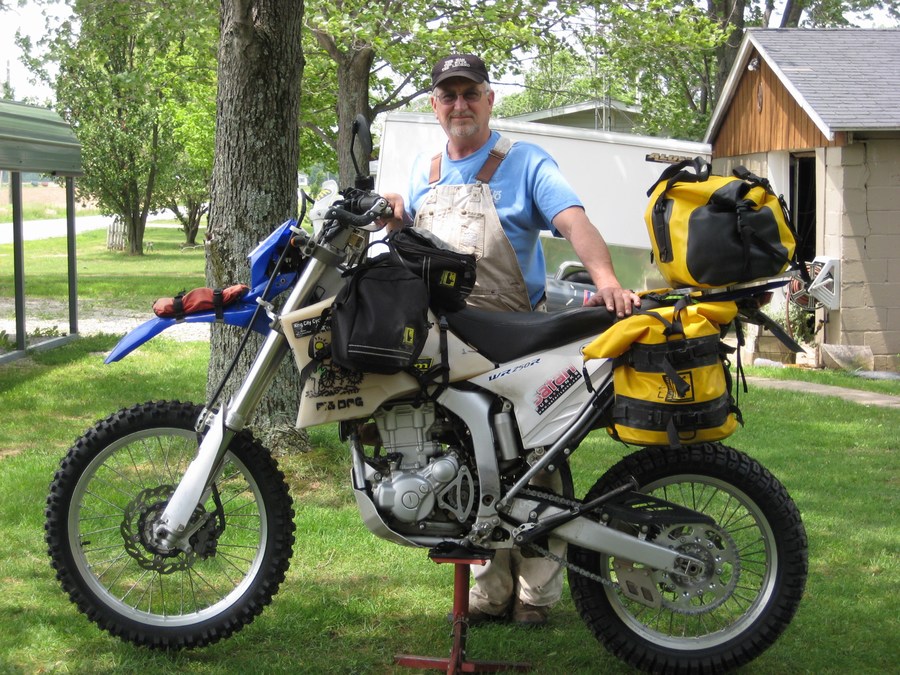 wr250r tail bag